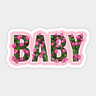 Baby  flower Sticker